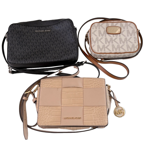 Michael Kors Crossbody Shoulder Bags Purses (Bundle Of THREE) - Picture 1 of 16